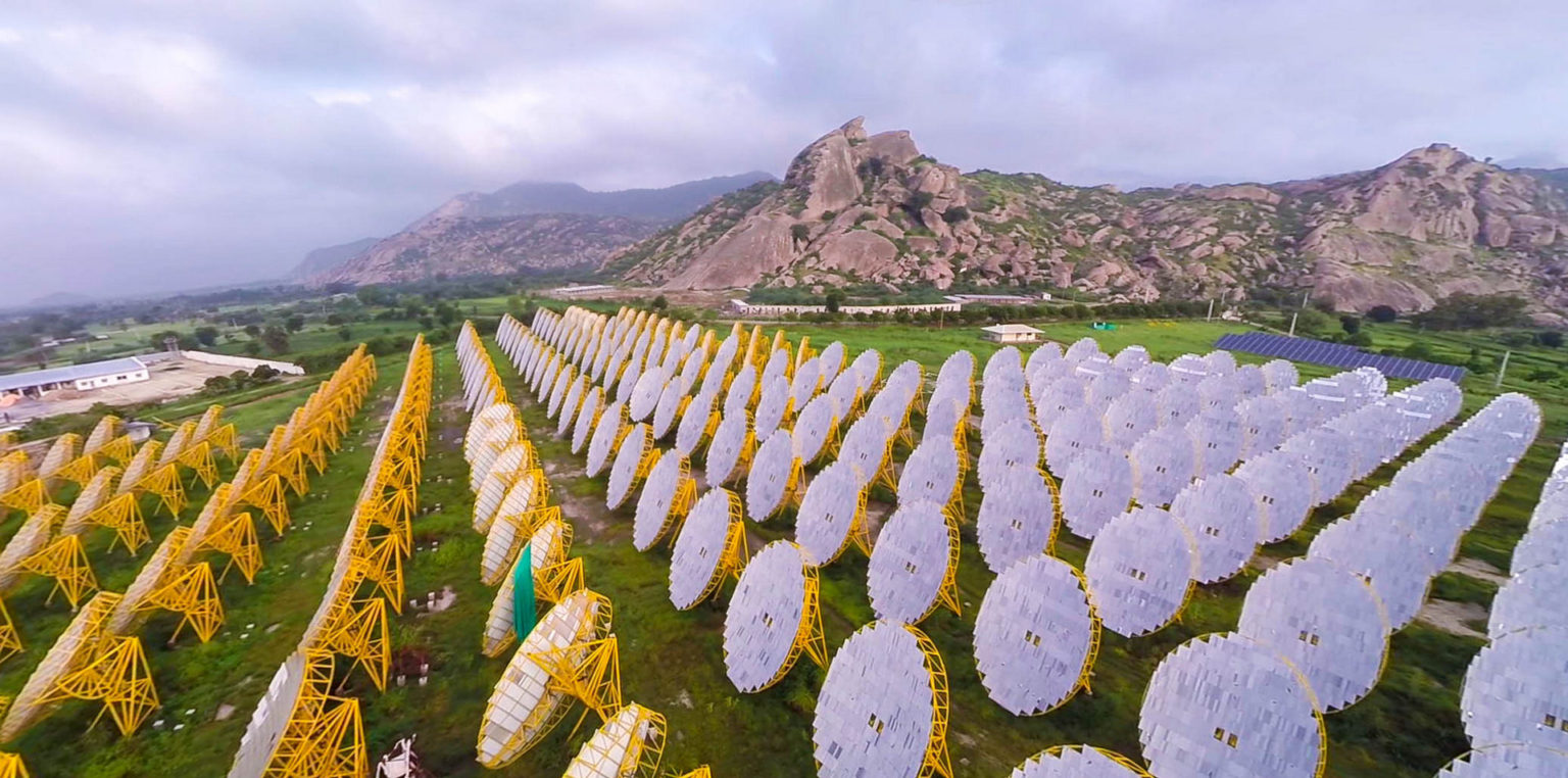 Solar Thermal Power Plant Brahma Kumaris