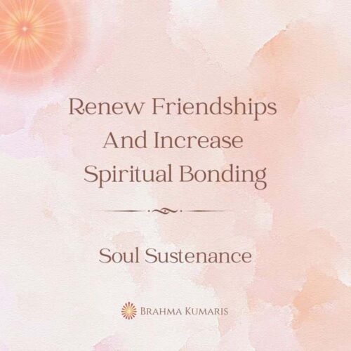 Th Jan Soul Sustenance Brahma Kumaris