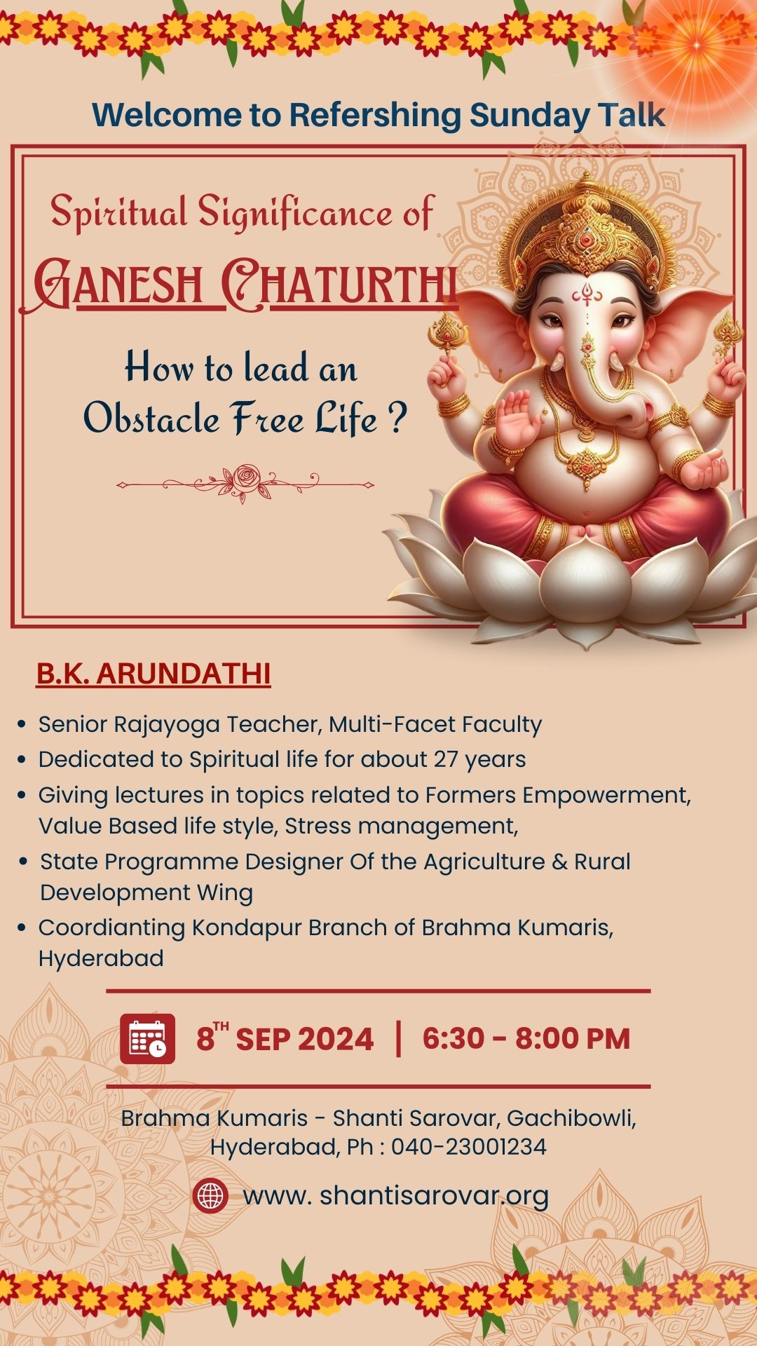 Spiritual Significance Of Ganesh Chaturthi & How To Lead An Obstacle